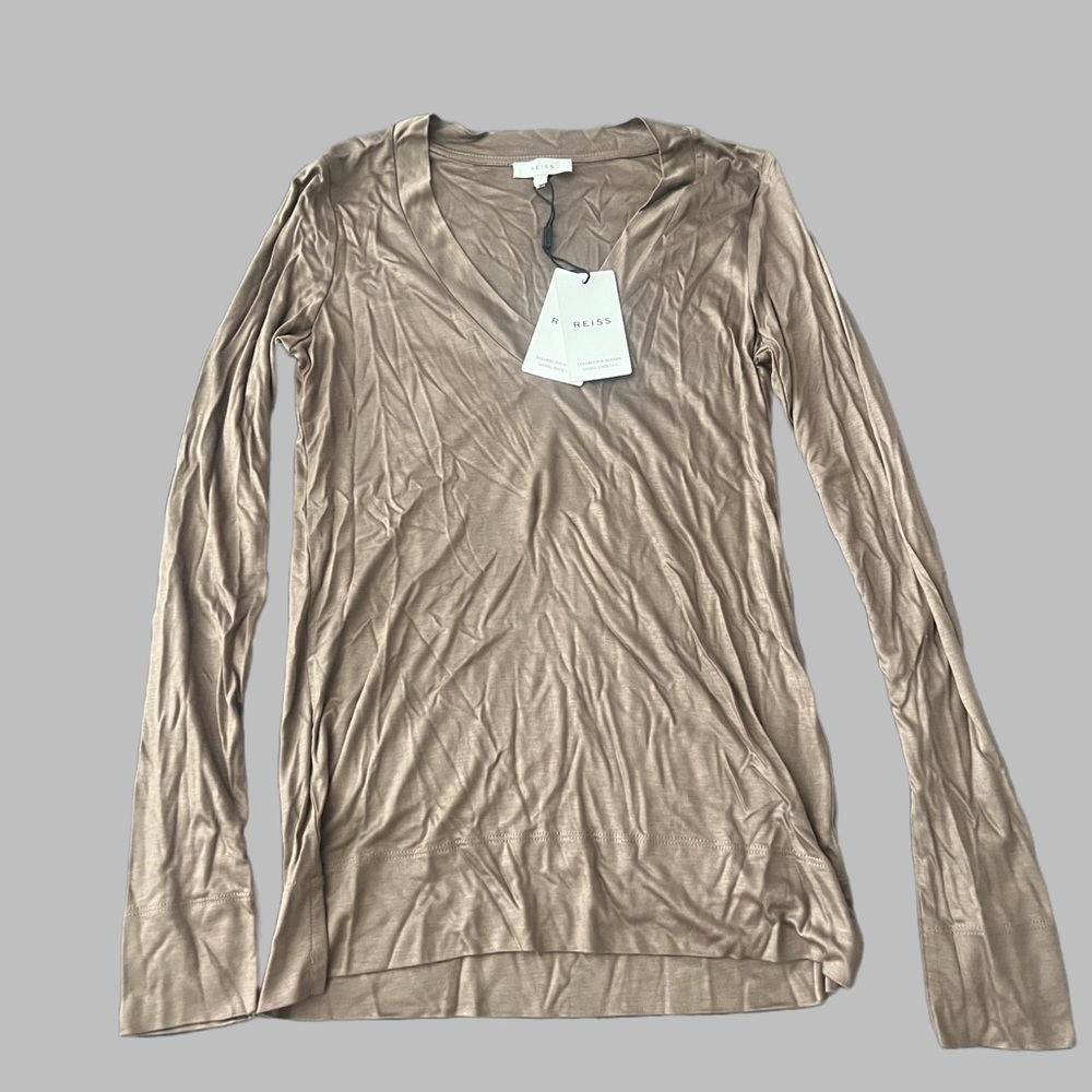 Reiss LongSleeve V-Neck Shirt